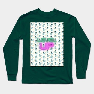 Level up- Astro cat Long Sleeve T-Shirt